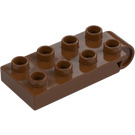 Duplo Plate 2 x 4 with B Connector Top (16686)