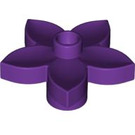 Duplo Purple Flower with 5 Angular Petals (6510 / 52639)