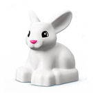 Duplo Rabbit with Pink Nose (20046 / 49712)