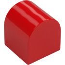 Duplo Red Brick 2 x 2 x 2 with Curved Top (3664)