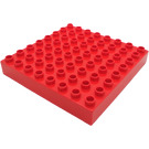 Duplo Červená Kostka 8 x 8 x 1 (31113)