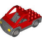 Duplo Red Car/Truck Base Assembly (47440 / 89608)