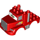 Duplo Red Chassis 5 x 9 x 3 Mack (33517)