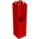 Duplo Red Column 2 x 2 x 6 (6462)