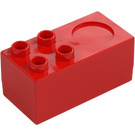 Duplo Red Cooker with Hotplate (6472)