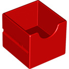 Duplo Red Drawer with Cut Out (6471)