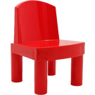 Duplo Red Figure Chair (31313)