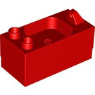 Duplo Red Kitchen Sink 2 x 4 x 1.5 (6473)