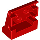 Duplo Czerwony Płyta 1 x 2 x 1 2/3 Sloped z 3 Embossed Gauges (6428)