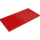 Duplo Rot Platte 8 x 16 (6490 / 61310)