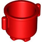 Duplo Rood Pot met Grip Handgrepen (31042)