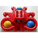 Duplo Rood Rolling Rattle Octopus