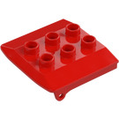 Duplo Red Roof for Cabin (4543 / 34558)