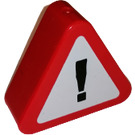 Duplo Red Sign Triangle with Exclamation Mark (42025 / 43036)