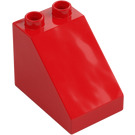 Duplo Rood Helling 1 x 3 x 2 (63871 / 64153)