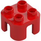 Duplo Czerwony Stool (65273)