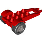 Duplo Rot Traktor Anhänger 5 x 6 x 2 (47450 / 47451)