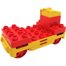 Duplo Rood Treinbasis met Accu Compartment (75704)