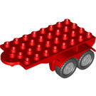 Duplo Red Truck Trailer Assembly (25081)