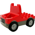 Duplo Czerwony Truck z Flatbed (75947)