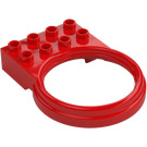 Duplo Rouge Tube Titulaire Verticale (42029)