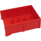 Duplo Rojo Vagón Dump Cuerpo (4821 / 73575)