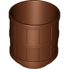 Duplo Reddish Brown Barrel (31180)