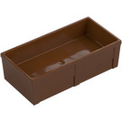 Duplo Reddish Brown Feeding Trough (61896)