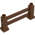 Duplo Reddish Brown Fence 1 x 6 x 2 (31021 / 31044)