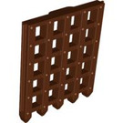 Duplo Rötliches Braun Gate Lattice 2 x 8 x 8 (51702)