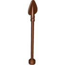 Duplo Reddish Brown Spear 1 x 1 x 7 (60766)