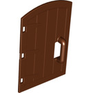 Duplo Reddish Brown Wooden Door 1 x 4 x 4 (51288)