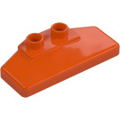 Duplo Rödaktig Orange Vinge 2 x 4 x 0.5 (46377 / 89398)