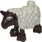 Duplo Sheep with Woolly Coat (12062 / 87316)