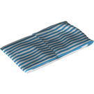 Duplo Sleeping Bag with Blue and White Stripes (13457)