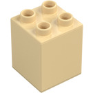 Duplo Tan Brick 2 x 2 x 2 (31110)