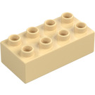 Duplo Tan Brick 2 x 4 (3011 / 31459)