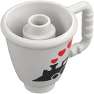 Duplo Tea Cup with Handle with Train and heart steam (27383 / 38489)