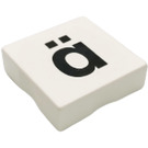 Duplo Tile 2 x 2 with Side Indents with "ä" (6309 / 48672)