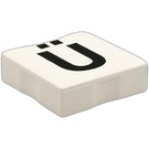 Duplo Tile 2 x 2 with Side Indents with "Ü" (6309 / 48675)