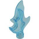 Duplo Transparent Light Blue Flame 1 x 2 x 5 (51703)