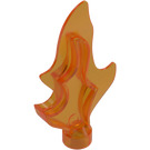 Duplo Orange Transparent Flamme 1 x 2 x 5 (51703)