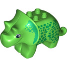 Duplo Triceratops con Verde Spots (75939)