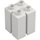 Duplo Weiß 2 x 2 x 2 mit Slits (41978)