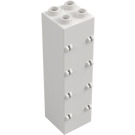 Duplo Wit Steen 2 x 2 x 6 met Hinges (16087 / 87322)