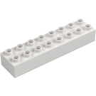 Duplo White Brick 2 x 8 (4199)