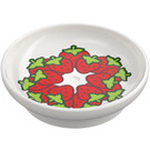 Duplo Valkoinen Dish jossa Strawberries (31333 / 73369)