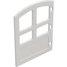 Duplo White Door with Smaller Bottom Windows (31023)