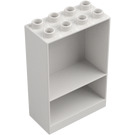 Duplo hvid Ramme 4 x 2 x 5 med Shelf (27395)