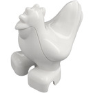 Duplo Bianco Hen con occhi piccoli (16874 / 87320)